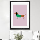 Dachshund by Maren Gross on GIANT ART - animals dog