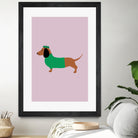 Dachshund by Maren Gross on GIANT ART - animals dog