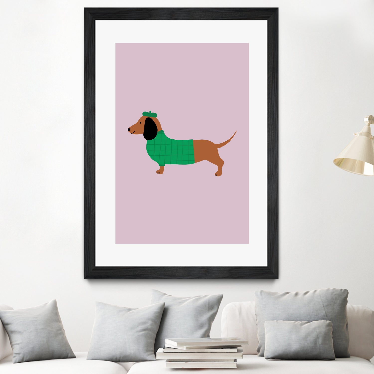 Dachshund by Maren Gross on GIANT ART - animals dog