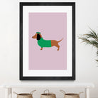 Dachshund by Maren Gross on GIANT ART - animals dog