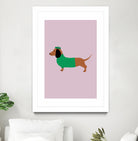 Dachshund by Maren Gross on GIANT ART - animals dog