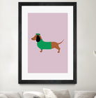 Dachshund by Maren Gross on GIANT ART - animals dog