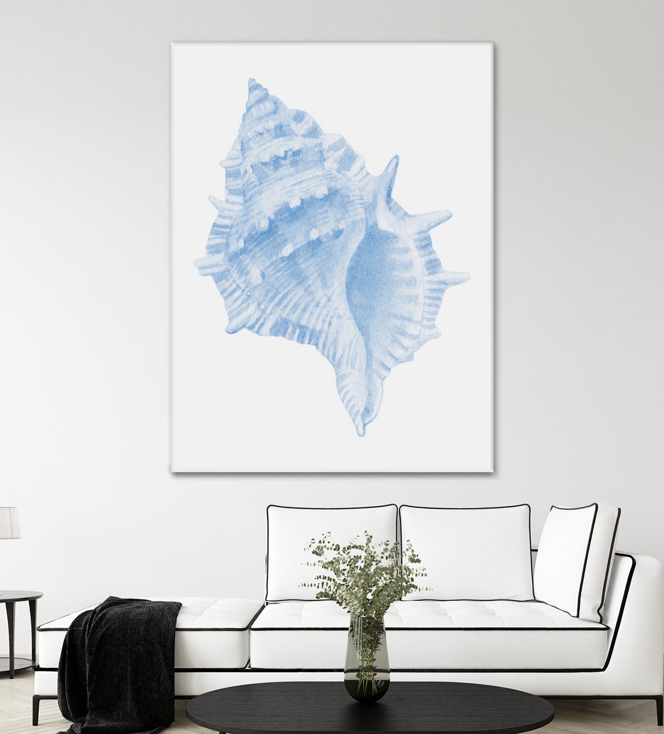 One Blue Conch by Jolly on GIANT ART - illustration animal