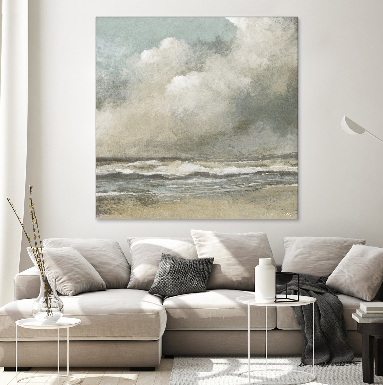 Misty Beach by Dan on GIANT ART - hobday