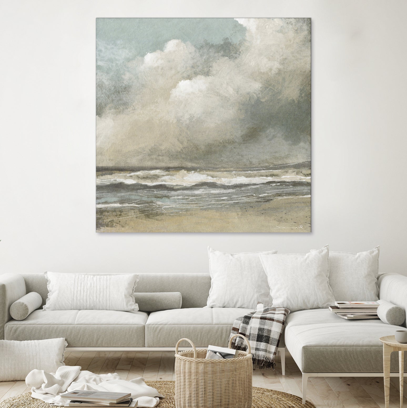 Misty Beach by Dan on GIANT ART - hobday