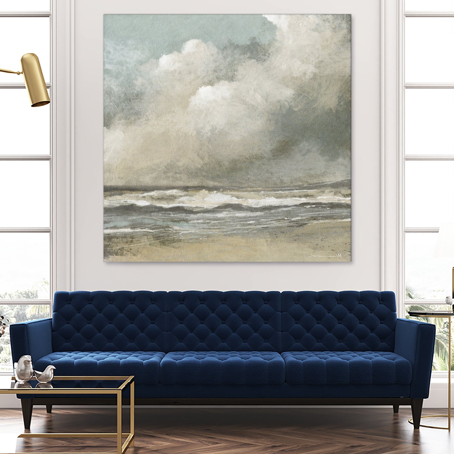 Misty Beach by Dan on GIANT ART - hobday