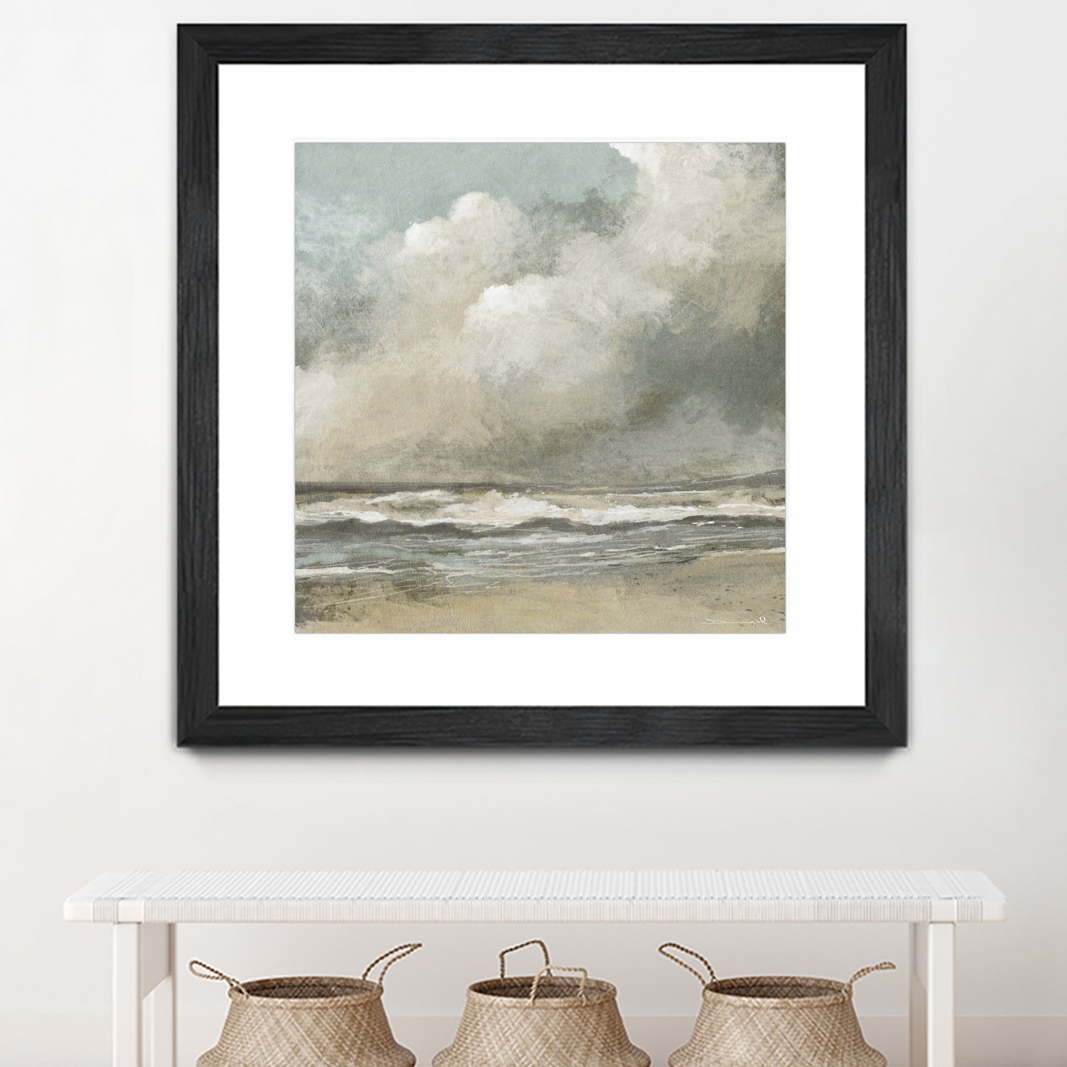 Misty Beach by Dan on GIANT ART - hobday