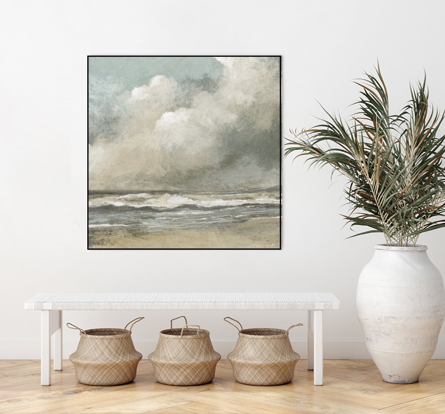 Misty Beach by Dan on GIANT ART - hobday