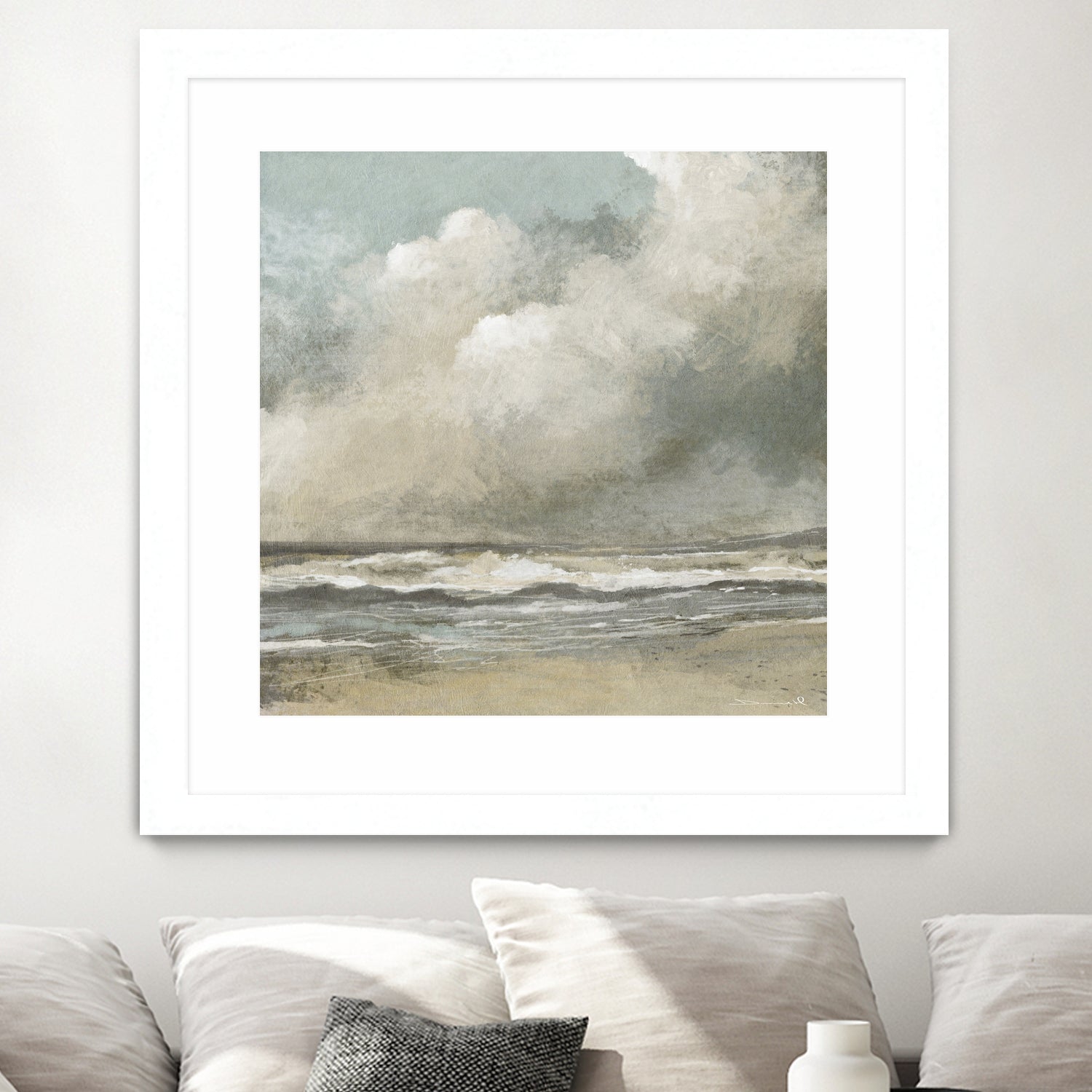 Misty Beach by Dan on GIANT ART - hobday