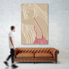 The summer girl by THE MIUUS STUDIO on GIANT ART - figurative drawing