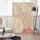 The summer girl by THE MIUUS STUDIO on GIANT ART - figurative drawing