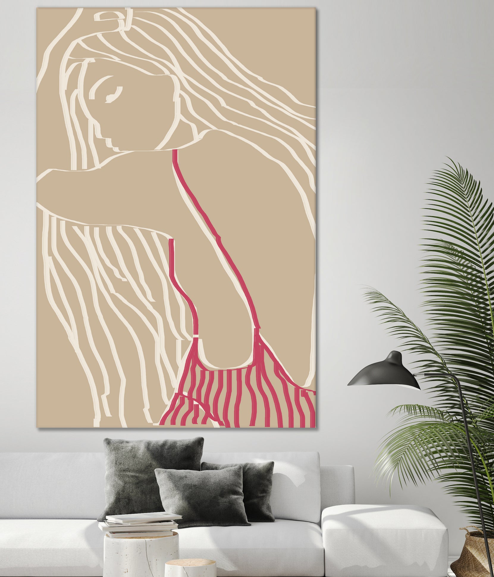 The summer girl by THE MIUUS STUDIO on GIANT ART - figurative drawing