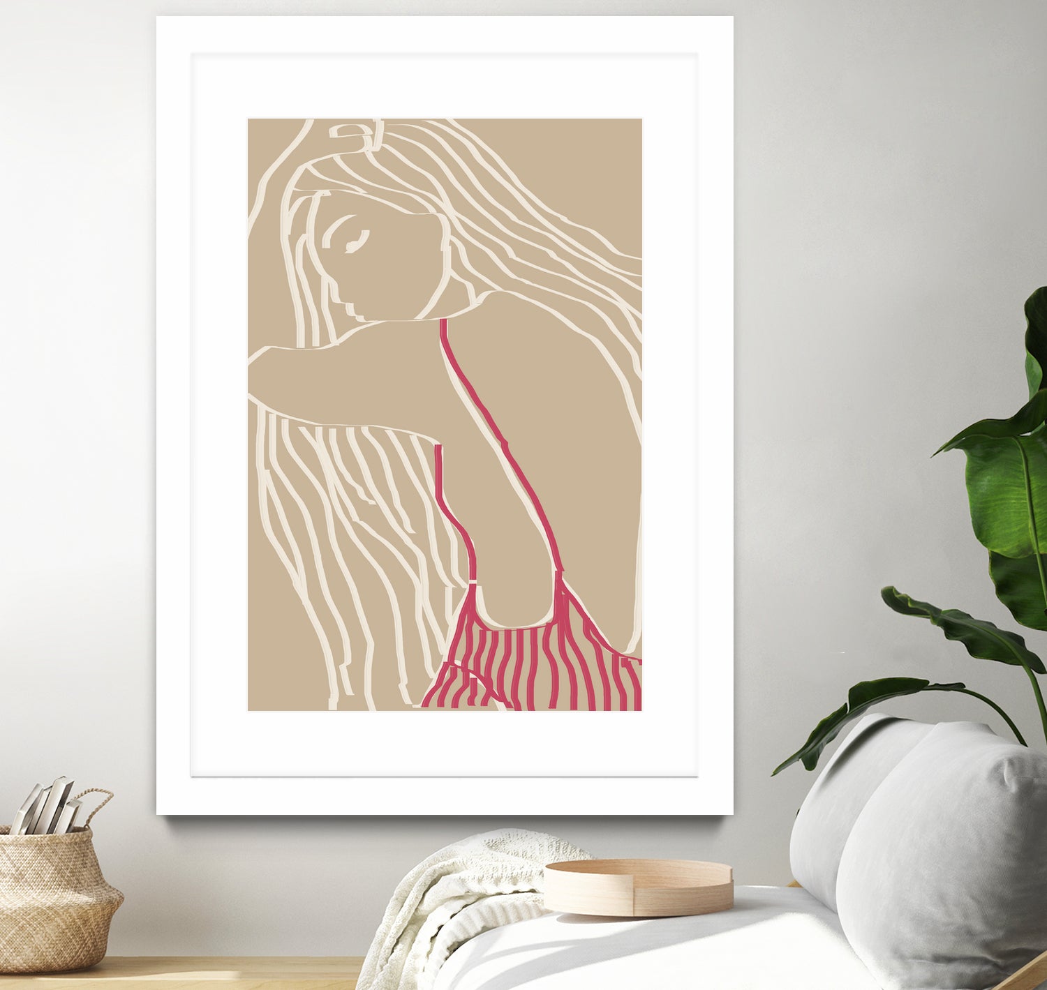 The summer girl by THE MIUUS STUDIO on GIANT ART - figurative drawing