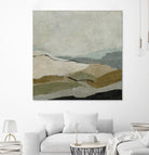 Unseen Landscape by Dan Hobday on GIANT ART - bown abstract ananpainted