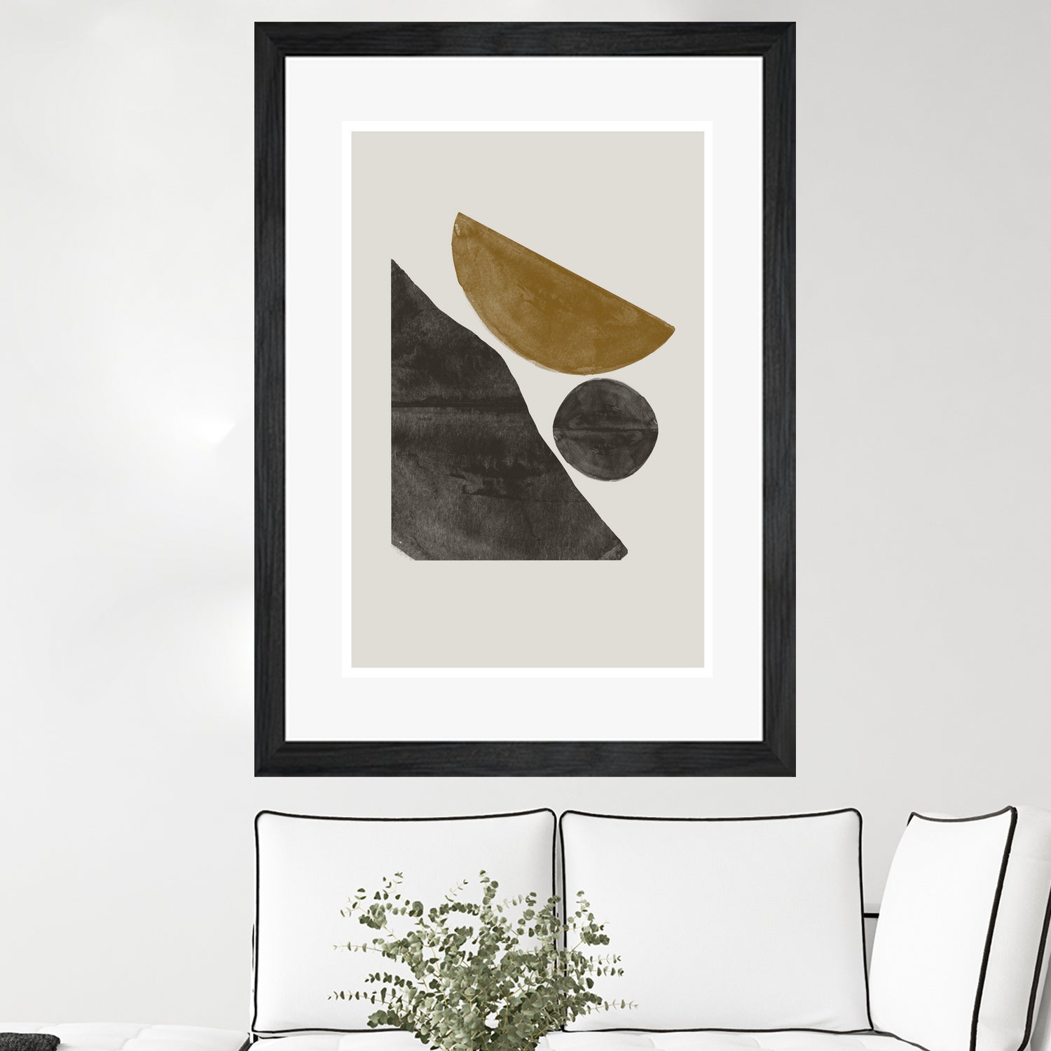Shapes in Harmony by THE MIUUS STUDIO on GIANT ART - illustration abstract art print