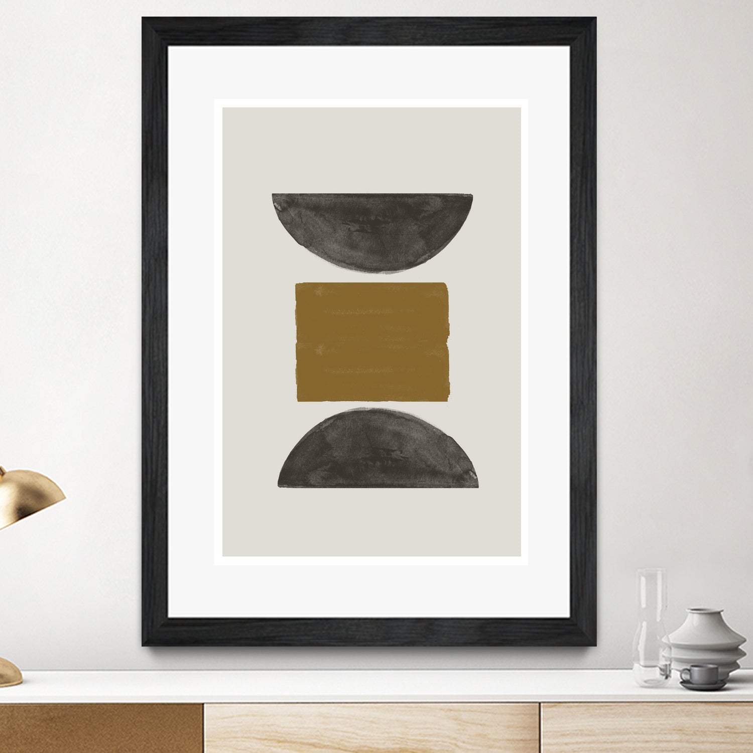 Geometric Harmony by THE MIUUS STUDIO on GIANT ART - illustration abstract art