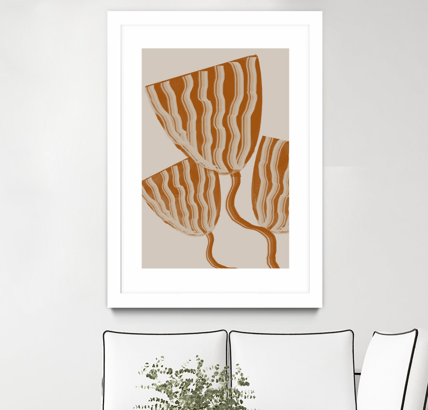 Modern Flowers by THE MIUUS STUDIO on GIANT ART - botanical flower 