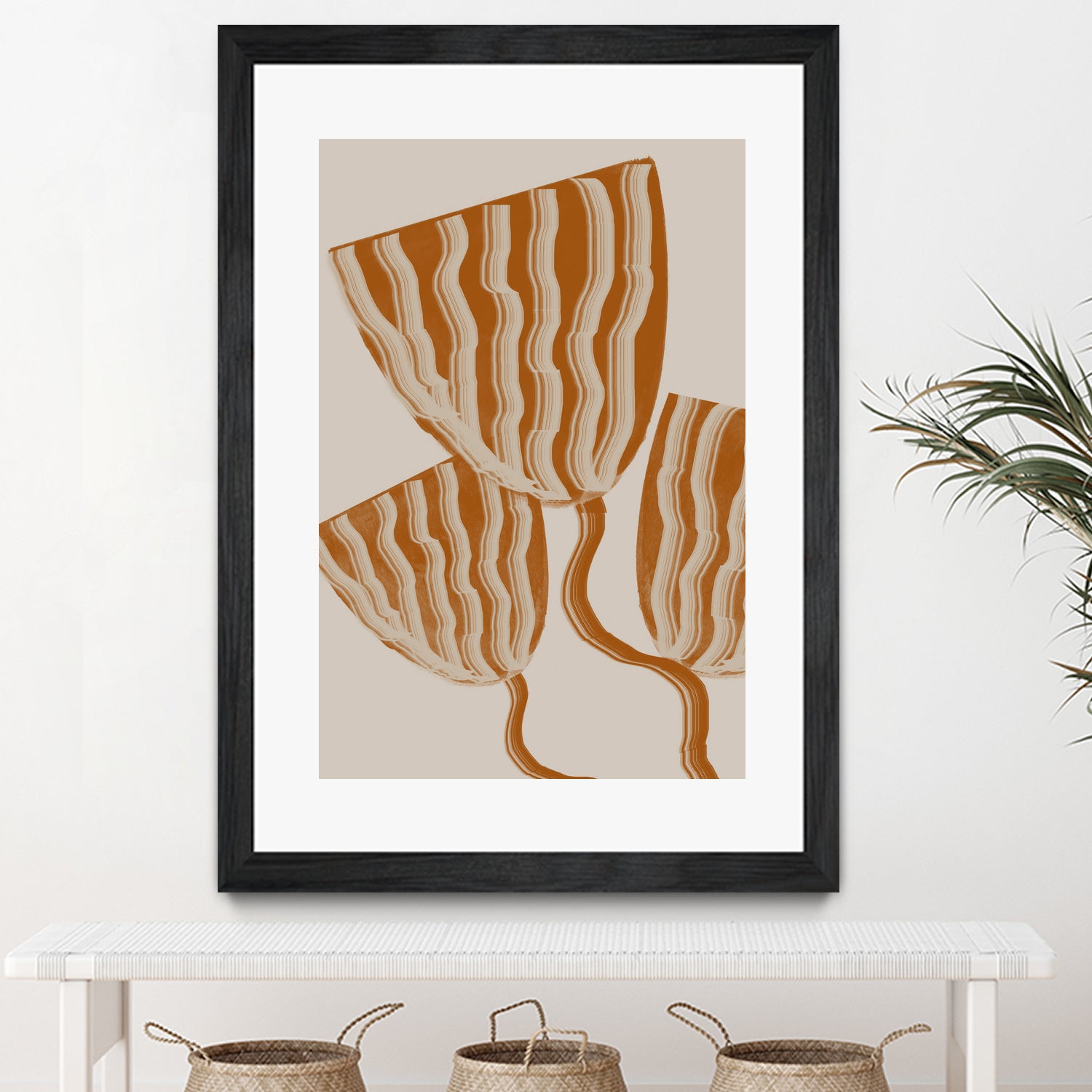 Modern Flowers by THE MIUUS STUDIO on GIANT ART - botanical flower 