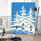 Harz Winter Trees by Rosi Feist on GIANT ART - nature and landscapes christmas tree