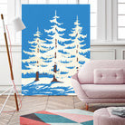 Harz Winter Trees by Rosi Feist on GIANT ART - nature and landscapes christmas tree