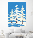 Harz Winter Trees by Rosi Feist on GIANT ART - nature and landscapes christmas tree