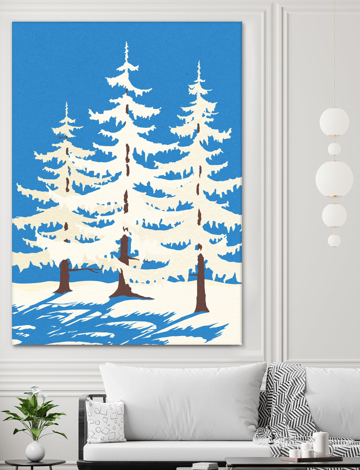 Harz Winter Trees by Rosi Feist on GIANT ART - nature and landscapes christmas tree