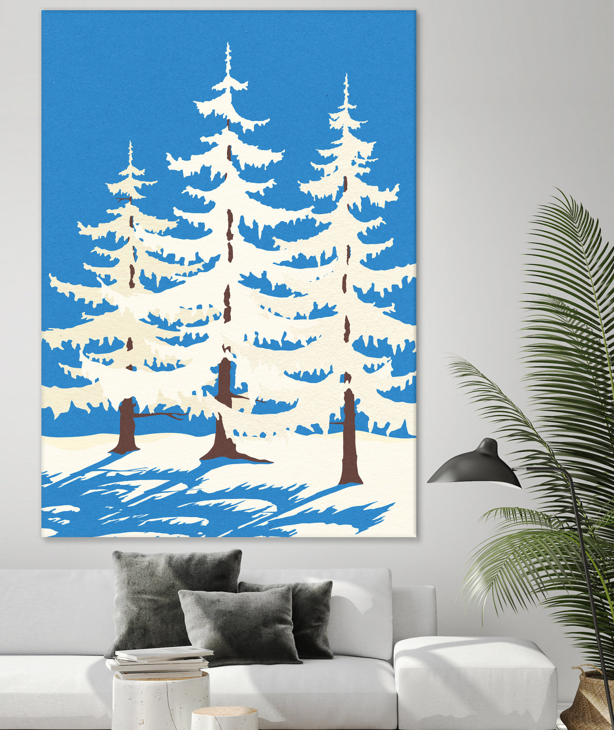 Harz Winter Trees by Rosi Feist on GIANT ART - nature and landscapes christmas tree