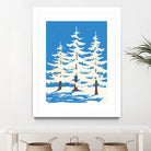 Harz Winter Trees by Rosi Feist on GIANT ART - nature and landscapes christmas tree