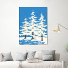 Harz Winter Trees by Rosi Feist on GIANT ART - nature and landscapes christmas tree