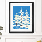 Harz Winter Trees by Rosi Feist on GIANT ART - nature and landscapes christmas tree