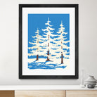 Harz Winter Trees by Rosi Feist on GIANT ART - nature and landscapes christmas tree