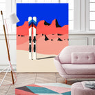 Ski Alpin by Rosi Feist on GIANT ART - nature and landscapes painting