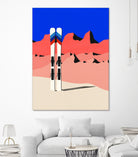 Ski Alpin by Rosi Feist on GIANT ART - nature and landscapes painting