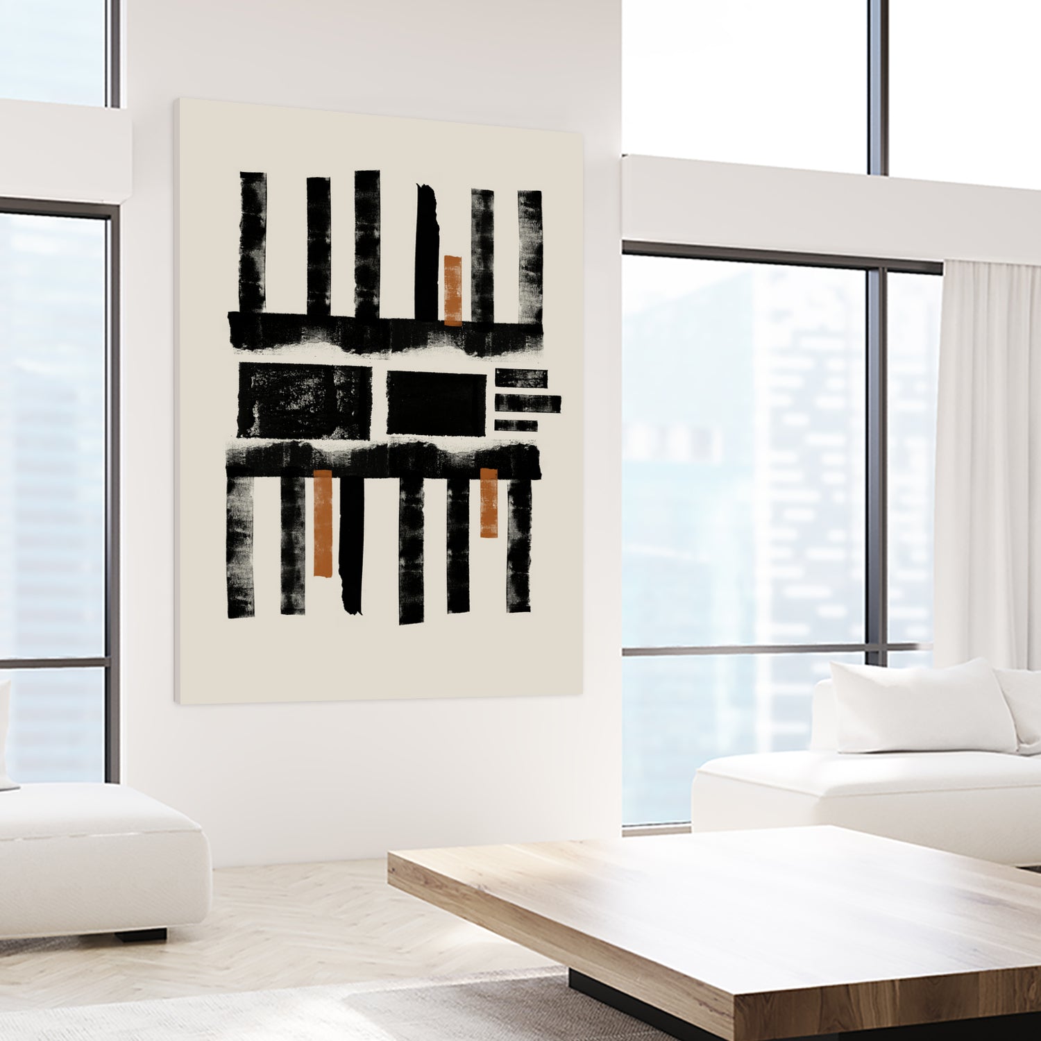 Geometric Rhythm by THE MIUUS STUDIO on GIANT ART - abstract modern