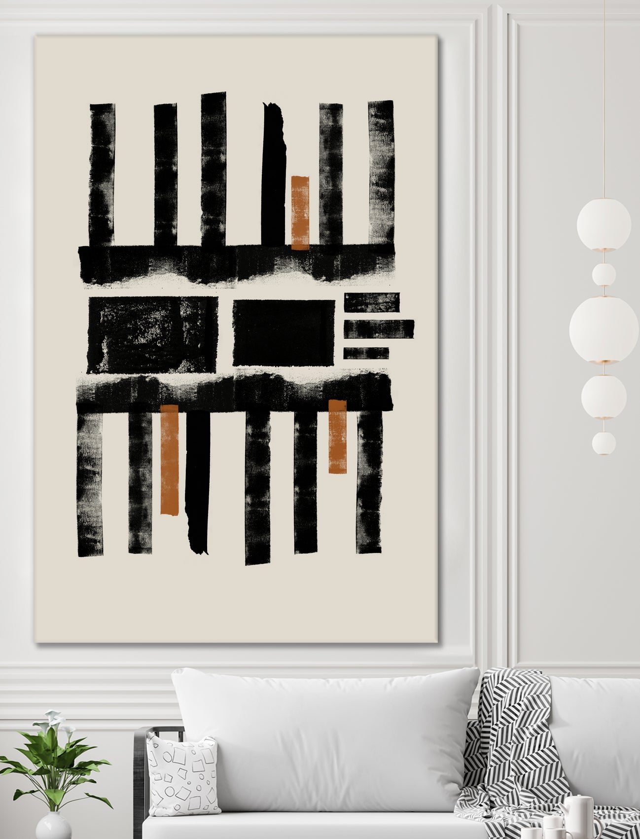 Geometric Rhythm by THE MIUUS STUDIO on GIANT ART - abstract modern