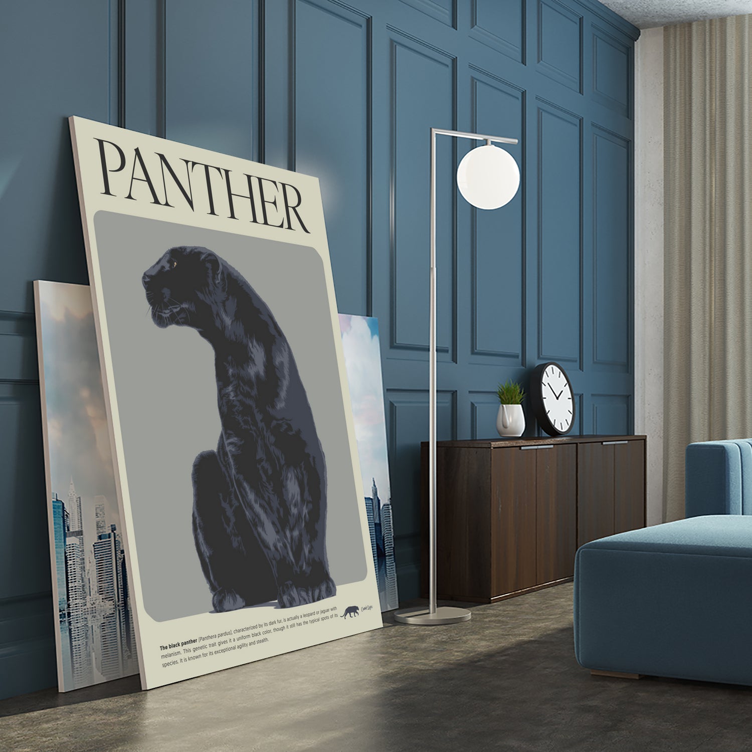 PANTHER by Cranio Dsgn / on GIANT ART - animals pets