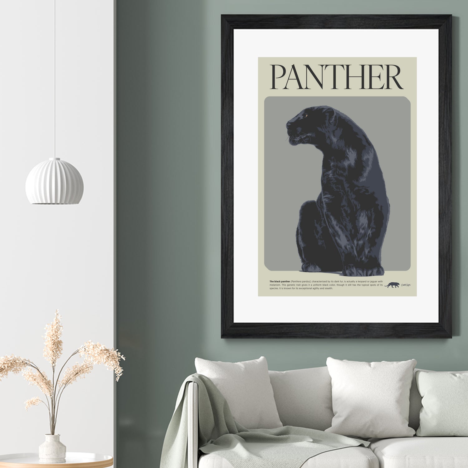 PANTHER by Cranio Dsgn / on GIANT ART - animals pets