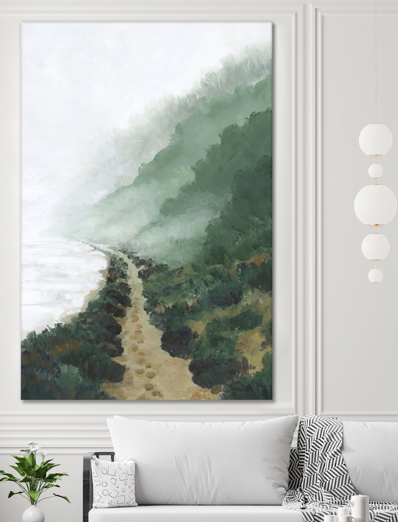 Edge in the fog by Rosana Laiz Blursbyai on GIANT ART - landscape landscape