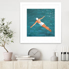 High Diver Above Water by Sarah Morrissette on GIANT ART - landscape woman