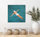 High Diver Above Water by Sarah Morrissette on GIANT ART - landscape woman