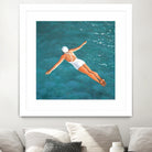 High Diver Above Water by Sarah Morrissette on GIANT ART - landscape woman