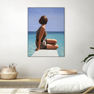 Sea View by Sarah Morrissette on GIANT ART - figuative looking away