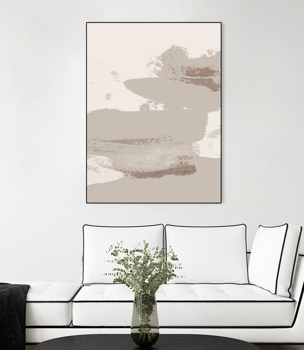 Pastel Brush Strokes by Iris Lehnhardt on GIANT ART - abstract modern farmhouse