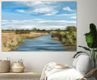 River of Reeds, Botswana by Jenna Alheit on GIANT ART - green landscape 