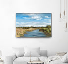 River of Reeds, Botswana by Jenna Alheit on GIANT ART - green landscape 