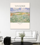 Plain Near Auvers by Vincent Van Gogh on GIANT ART - landscape text