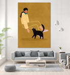 Cat Mum by Bea Muller on GIANT ART - figurative cat