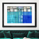 Living By The Ocean 1 by Cartissi on GIANT ART - blue abstract