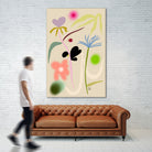 QUIET FLOWERS DANCE by Sandra Poliakov on GIANT ART - flowers and plants drawing