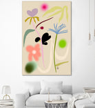 QUIET FLOWERS DANCE by Sandra Poliakov on GIANT ART - flowers and plants drawing